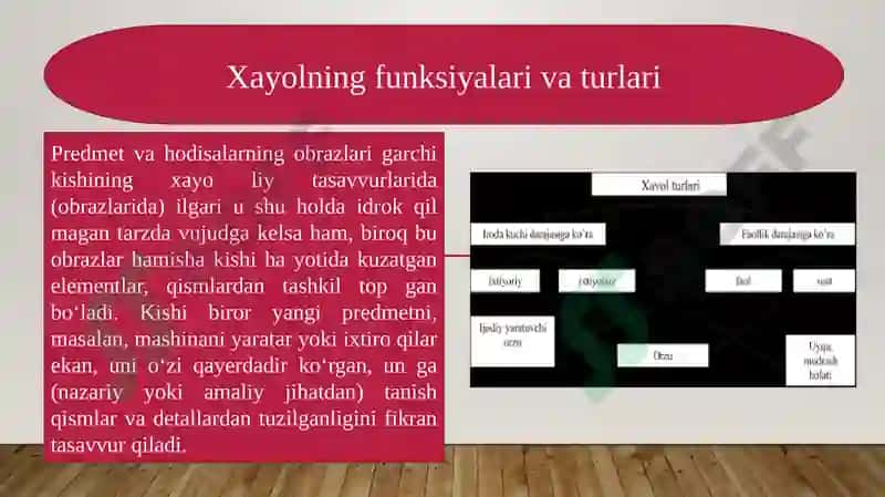 Xayolning bolalardarivojlanish psixodiagnostikasi 2