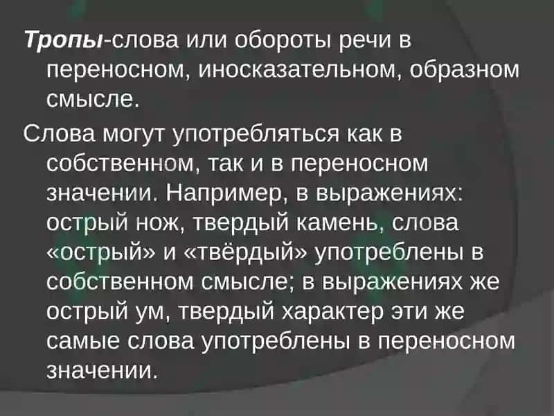 Риторические Тропы 2