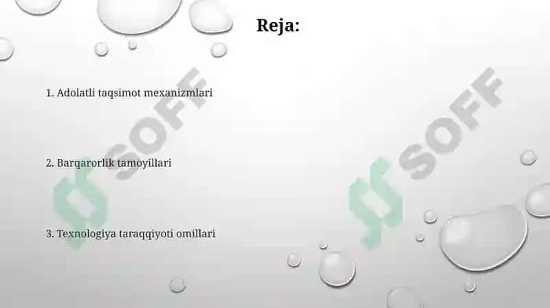Rivojlanishning asosiy qonunlari 2
