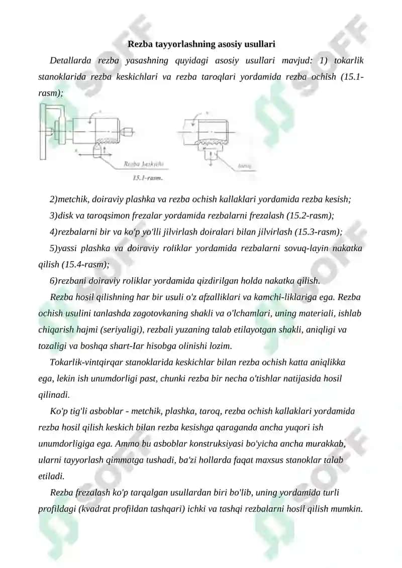 Rezba kesish stanoklari 2