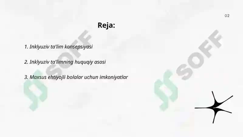 Inklyuziv ta'lim modellari: tahlili va xususiyatlari 2
