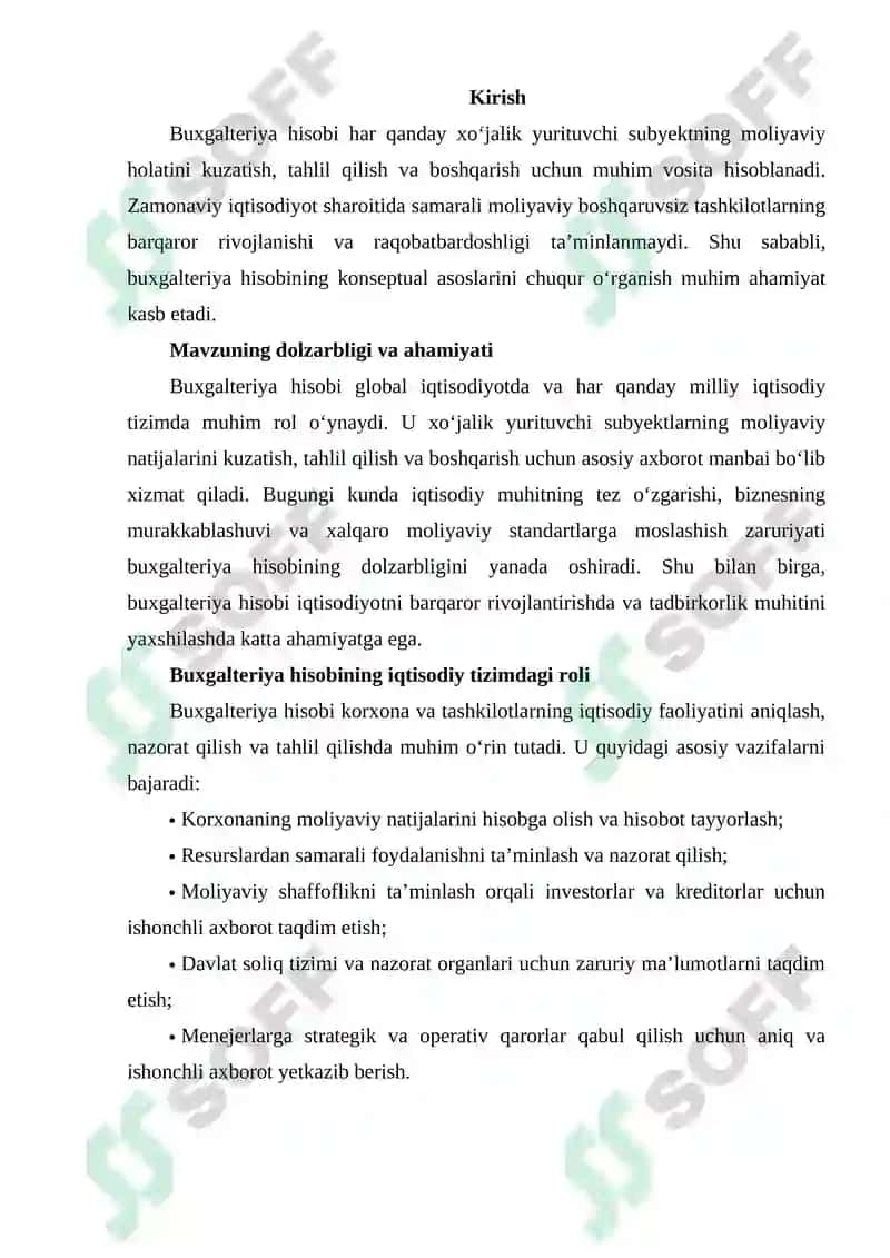 BUXGALTERIYA HISOBINING KONSEPTUAL ASOSLARI 2