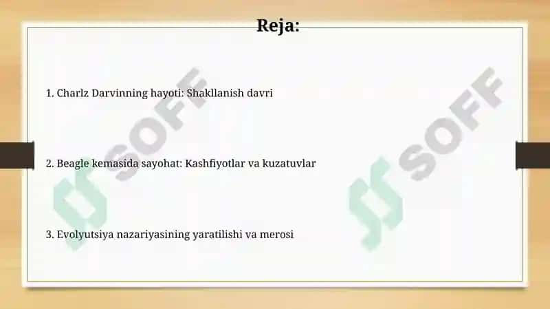 Charlz Darvin hayoti va Beagle kemasidagi sayohatlar 2