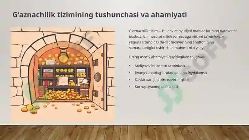 Davlat byudjeti gʻazna ijrosining oʻziga xos xususiyatlari 2