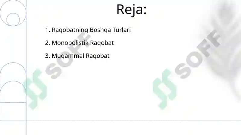 Monopolistik Raqobat 2