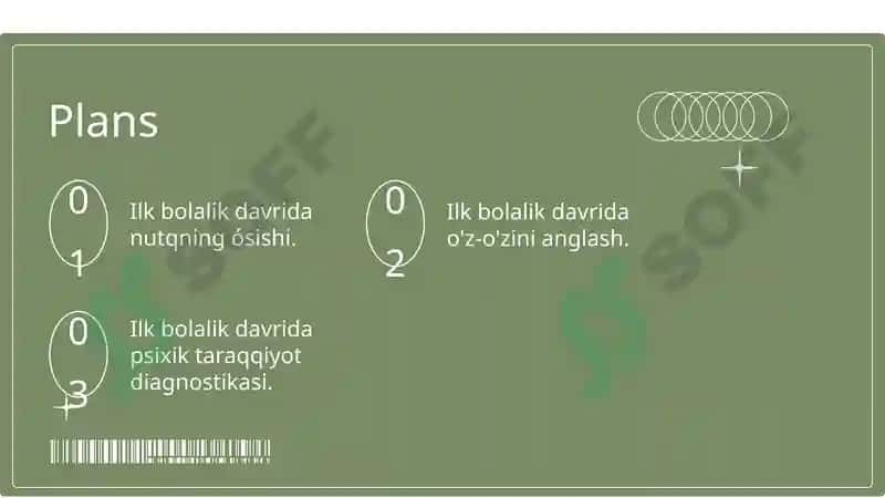 Ilk bolalik davrida nutqning boshlanishi 2