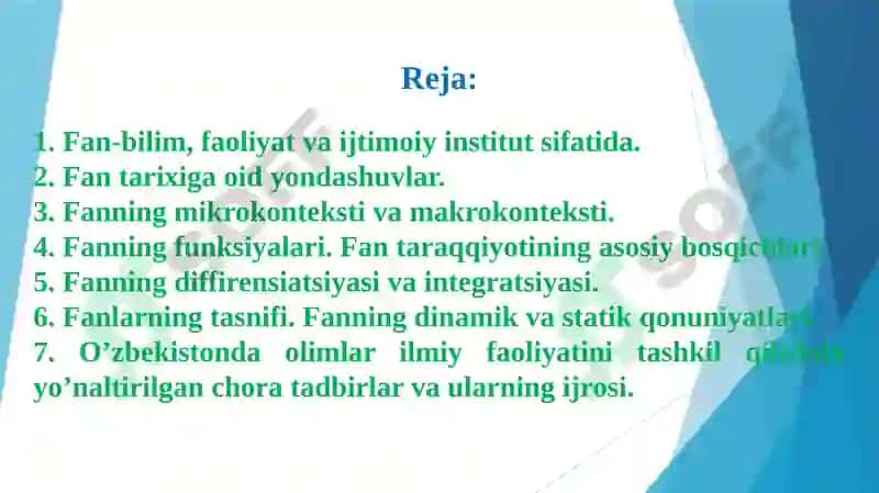 Tadqiqot usullari va ko'nikmalar 2