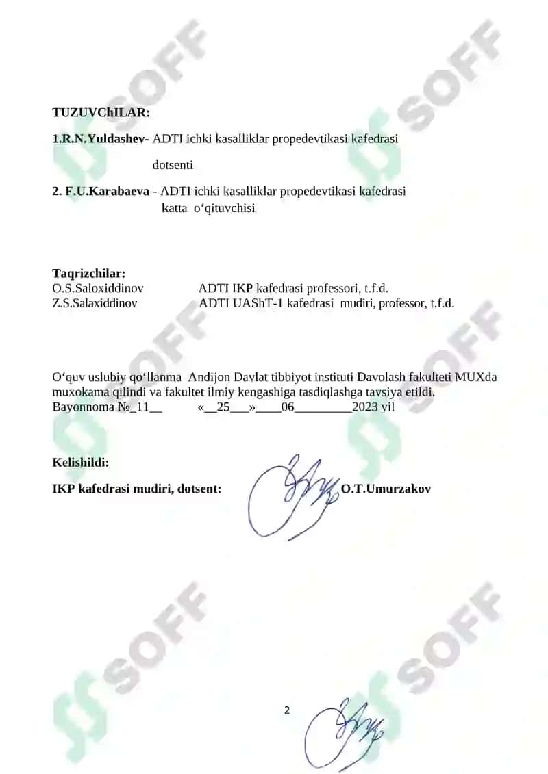 Dori vositalarini qo'llash usullari 2