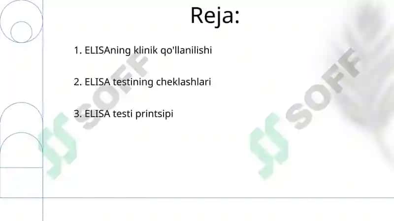 Serologik tekshirishning immunofermment usuli (ELISA) 2