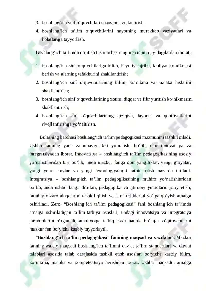 Boshlang‘ich ta’lim pedagogikasi 2
