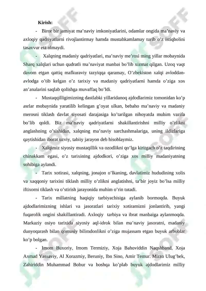Madaniyat va uning jamiyat hayotidagi o’rni 2