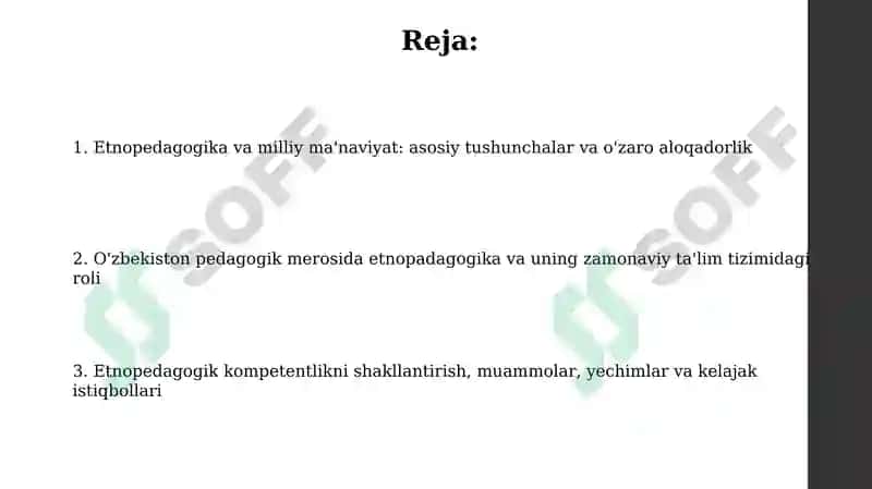 Etnopedagogika va Milliy ma'naviyat 2