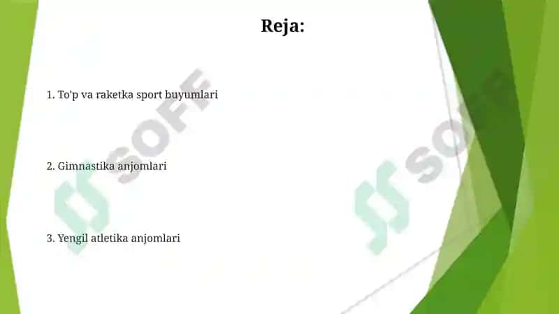 Jismoniy tarbiyaning vositalariga tavsif 2