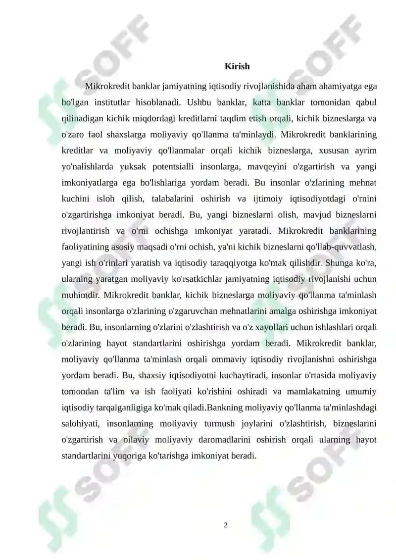 Mikrokreditbank 2