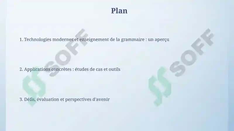 Technologies modernes pour l’enseignement de la grammaire 2
