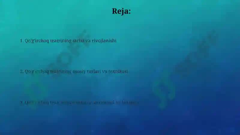 Qo'g'irchoq teatri 2