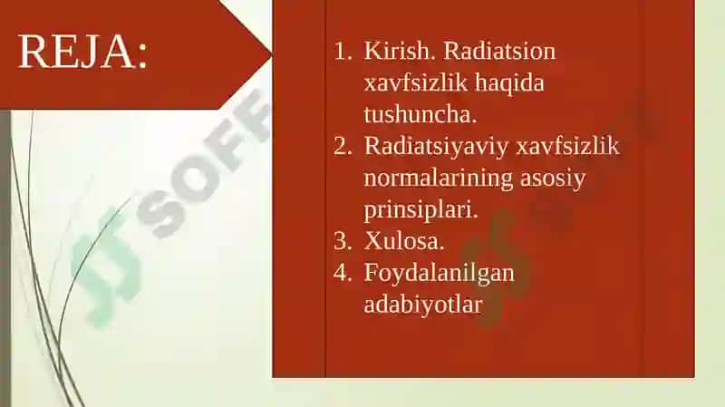 RADIATSIYAVIY XAVFSIZLIK NORMALARINING ASOSIY PRINSIPLARI 2