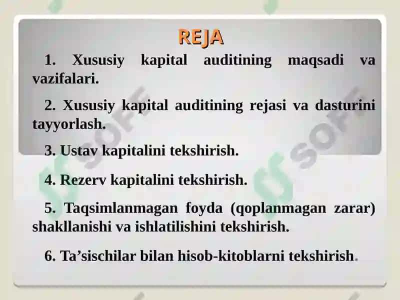 Xususiy Kapital Audit 2