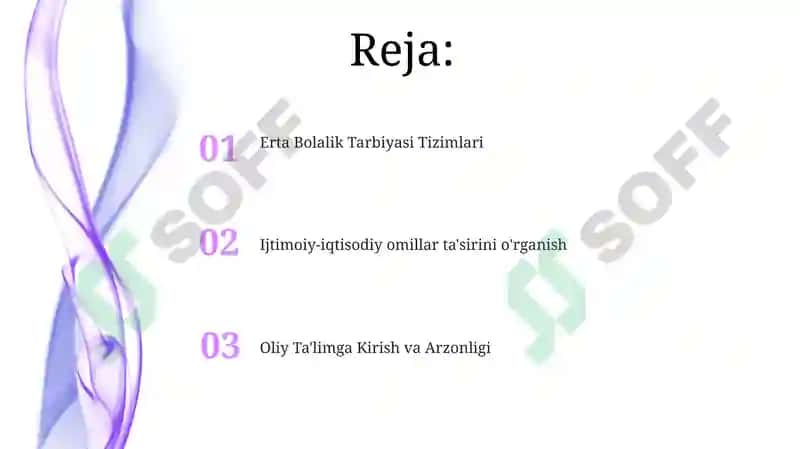 Erta Bolalik Tarbiyasi Tizimlari 2