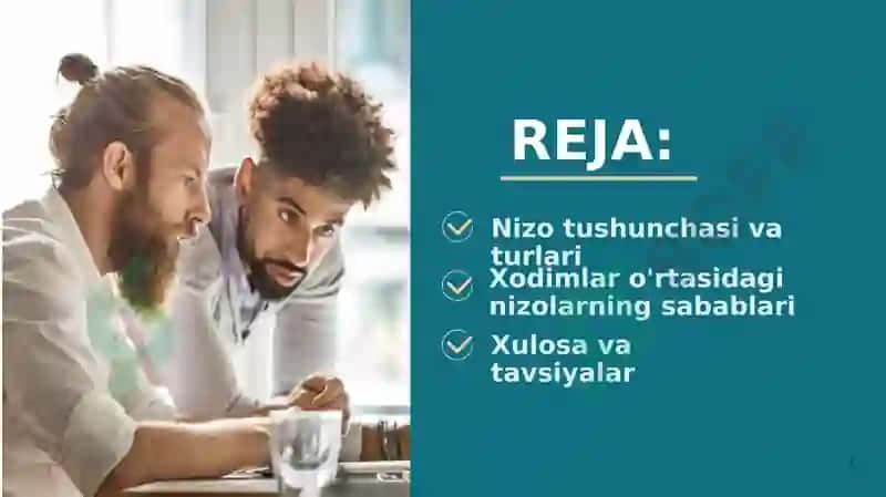 TURIZM SOHASIDA NIZOLAR VA ULARNING HAL ETISH TARTIBI 2