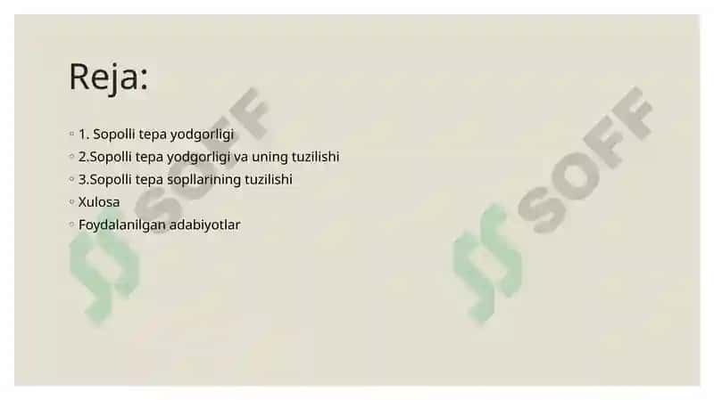 Sopollitepa manzilgohi 2