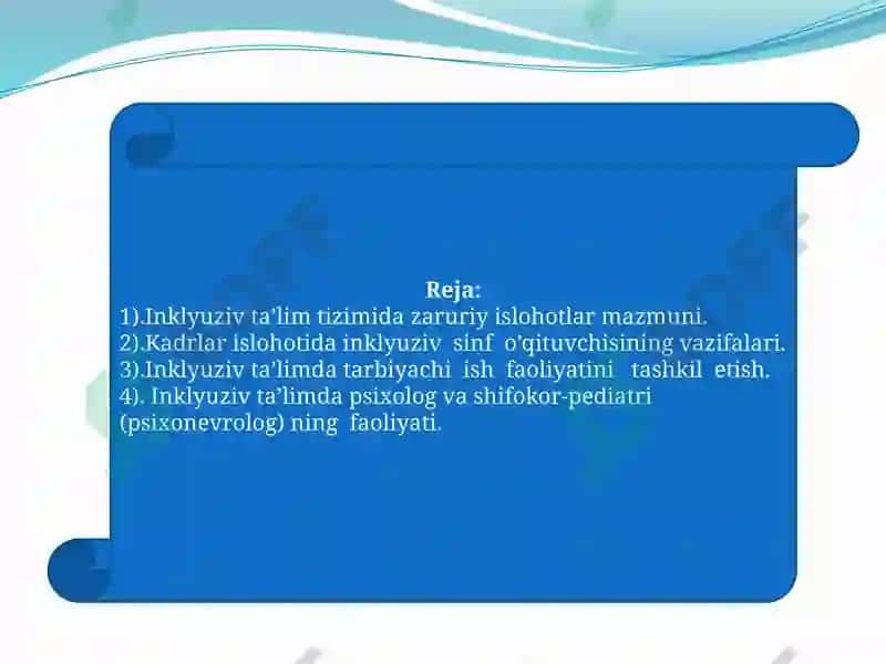 Inklyuziv ta’lim tizimi 2