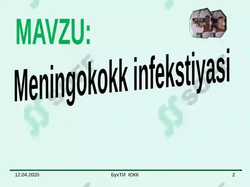 Meningokokk infekstiyasi 2