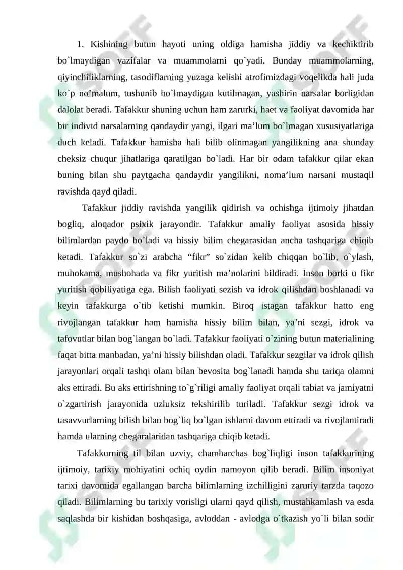 Tafakkur haqida umumiy tushuncha 2