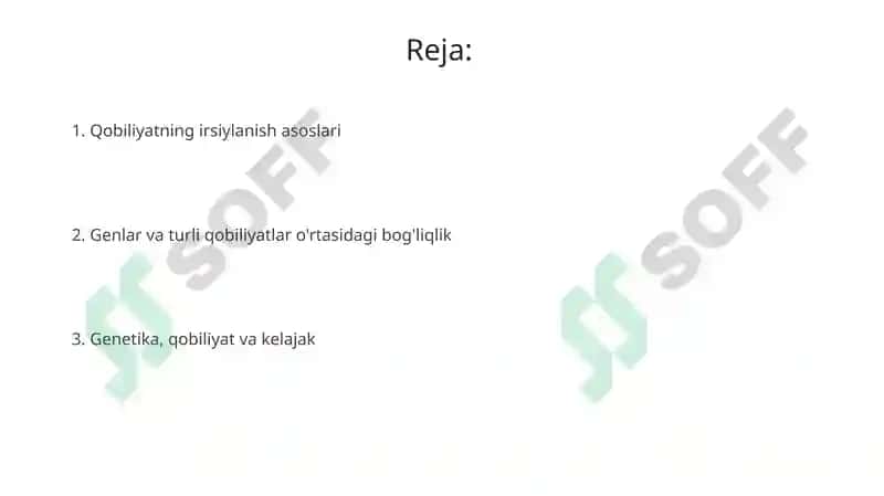 Qobiliyatvagenetika 2
