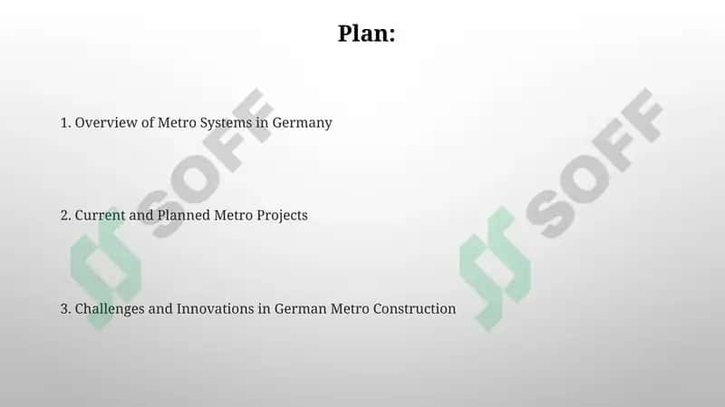 Germany metroconctruction 2