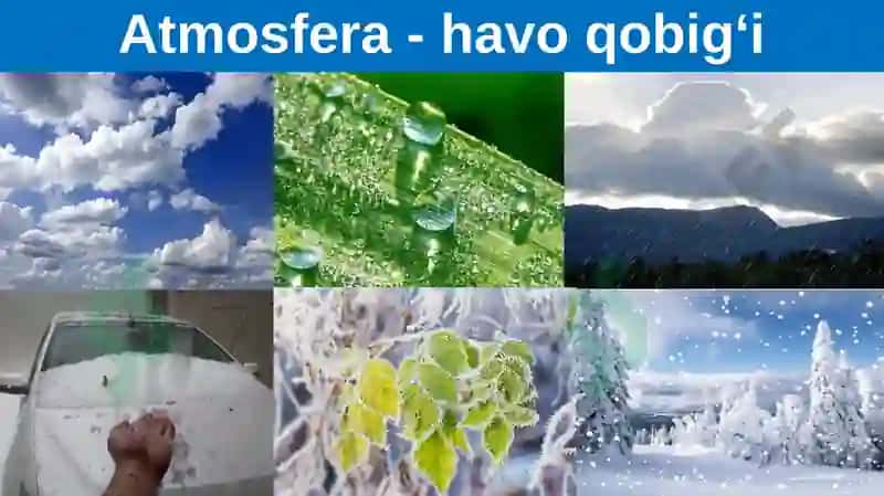 Geografiya Atmosfera-havoqobig‘i 2