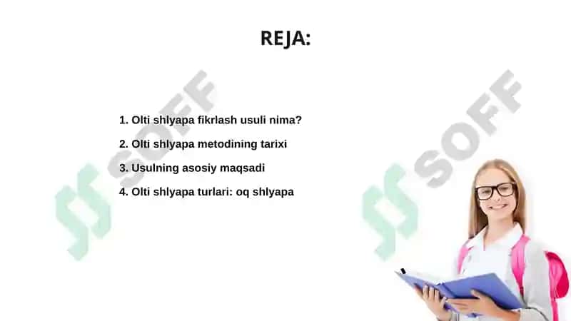 Olti shlyapa fikrlash usuli 2