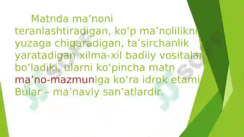Ma’naviy san’atlar 2