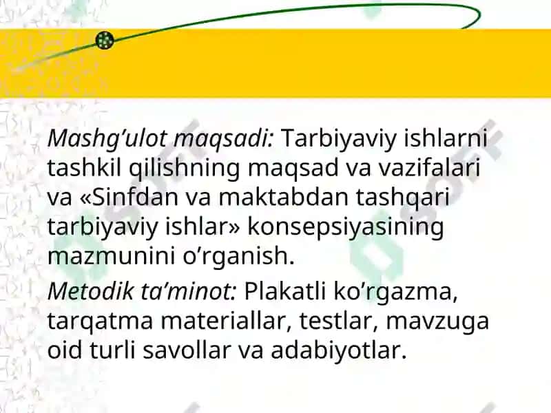 Tarbiyaviy ishlar 2