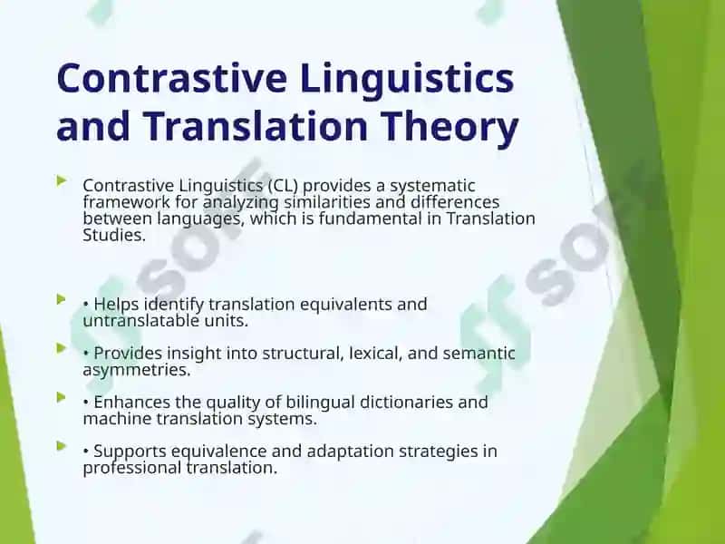 Interdisciplinary Character of Contrastive Linguistics 2