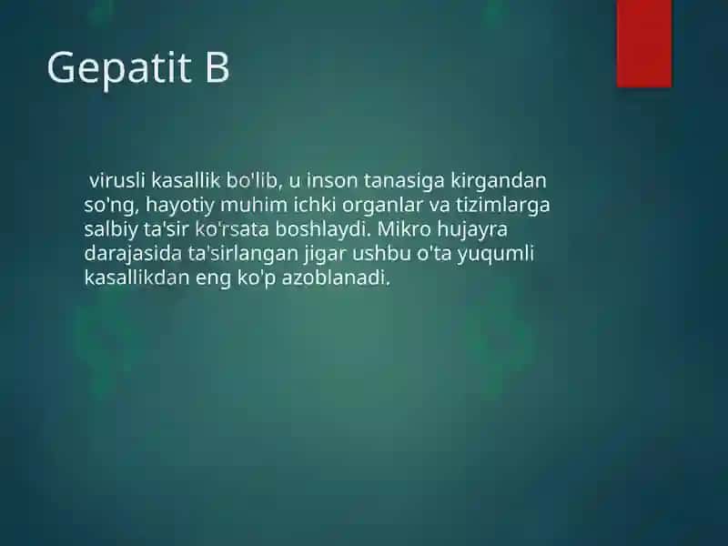 Gepatit B 2