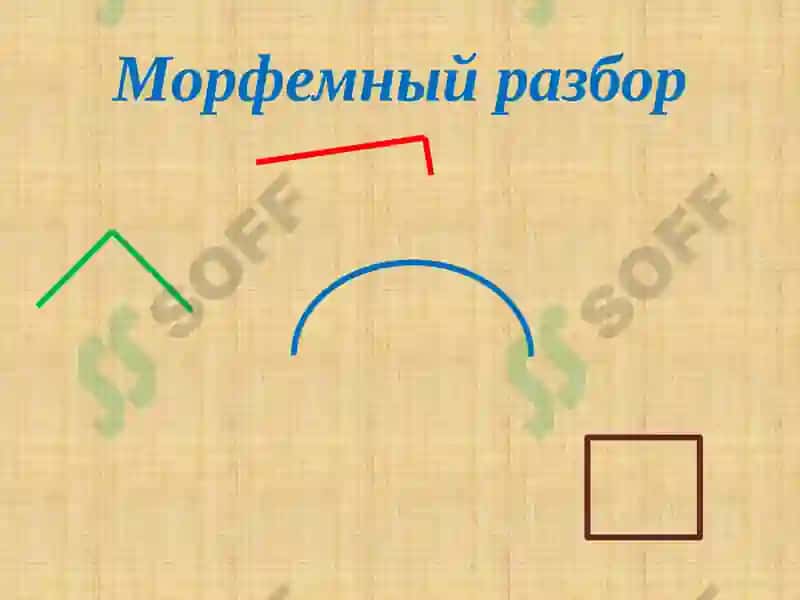 Морфемный разбор 2