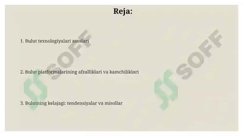 Bulutli yechimlar va bulut infratuzilmasi platformalari 2