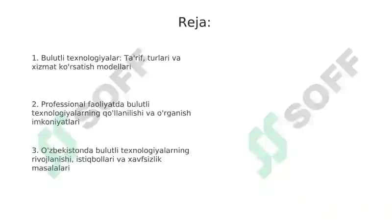 Bulutli texnologiyalar 2