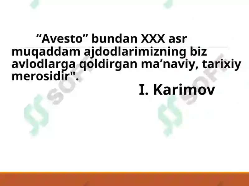 “AVESTO” – Zardushtiylikning muqaddas kitobi sifatida 2