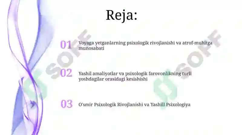 Yashil Psixologiya Qo'llanmalari 2