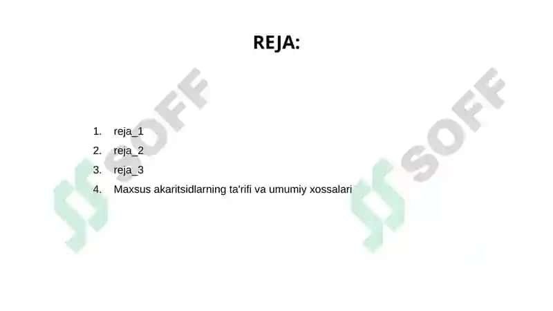 Maxsus akaritsidlarni yangi turlarining xossalari va qo'llanilishi 2