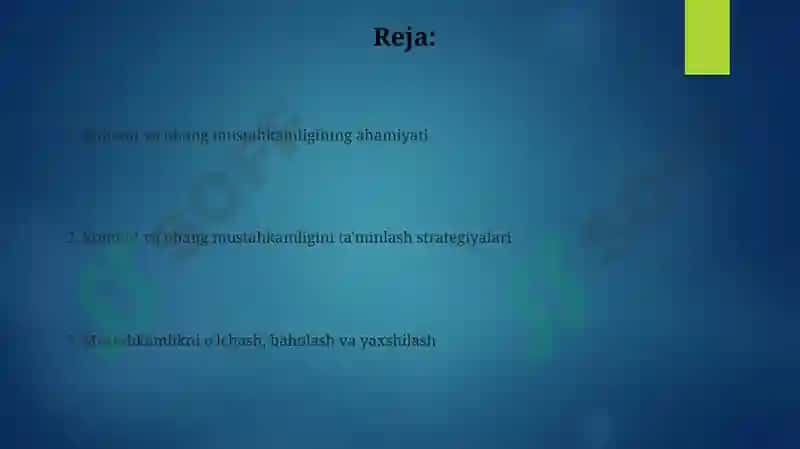 Monologik matnda mazmun izchilligi va ohang 2