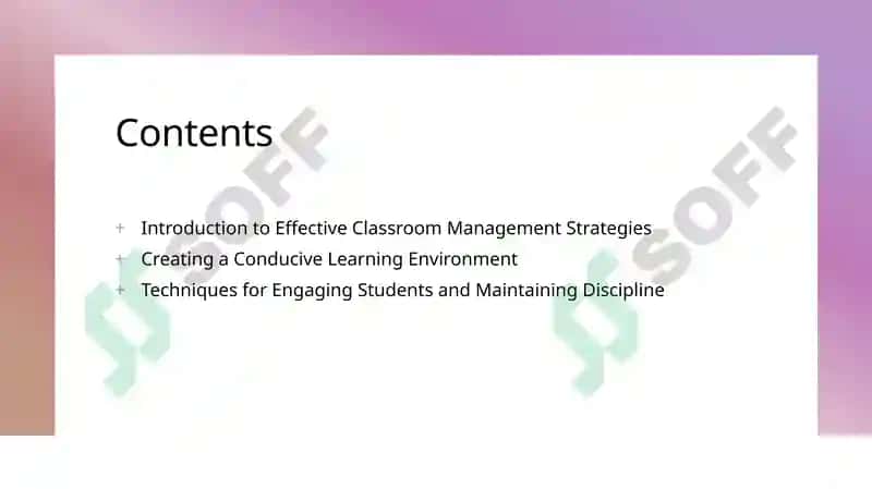 Instructional Strategies for Successful Classroom Management 2