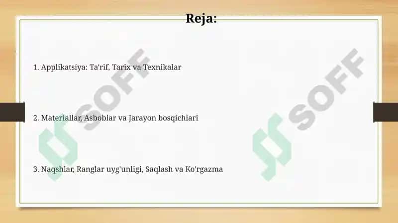 Applikatsiya Usuli 2