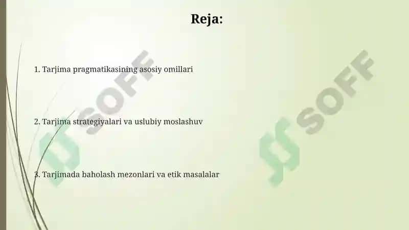 Tarjimaningpragmatikmasalalari 2