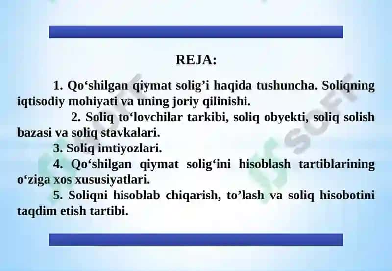 Qo‘shilgan qiymat solig‘i 2