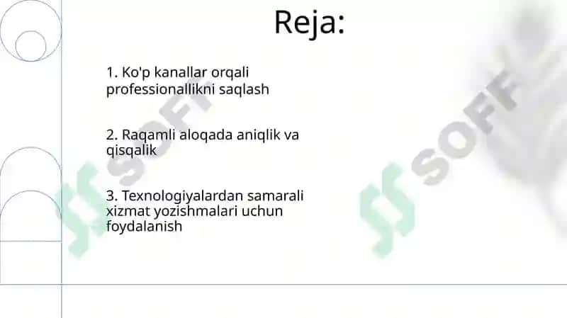 Ish yuritish tili va uslubi 2