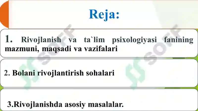 Rivojlanish psixologiyasi 2