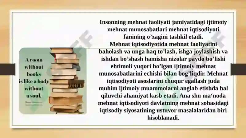 Mehnat Iqtisodiyoti 2